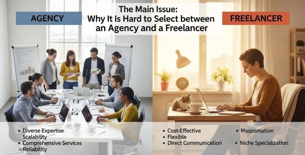 Online Marketing Agency vs Freelancer: Intelligent Choice Guide.